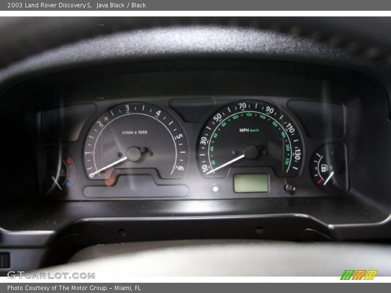 Java Black / Black 2003 Land Rover Discovery S