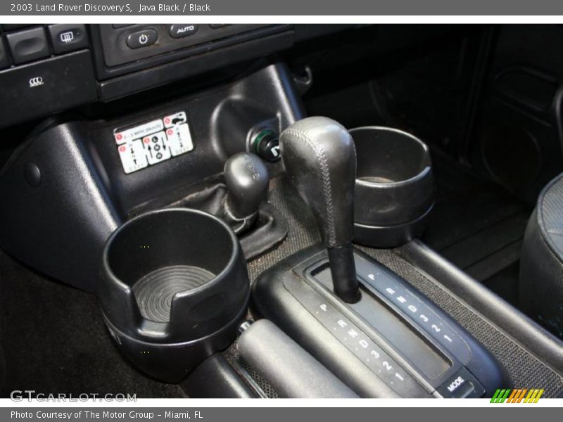 Java Black / Black 2003 Land Rover Discovery S