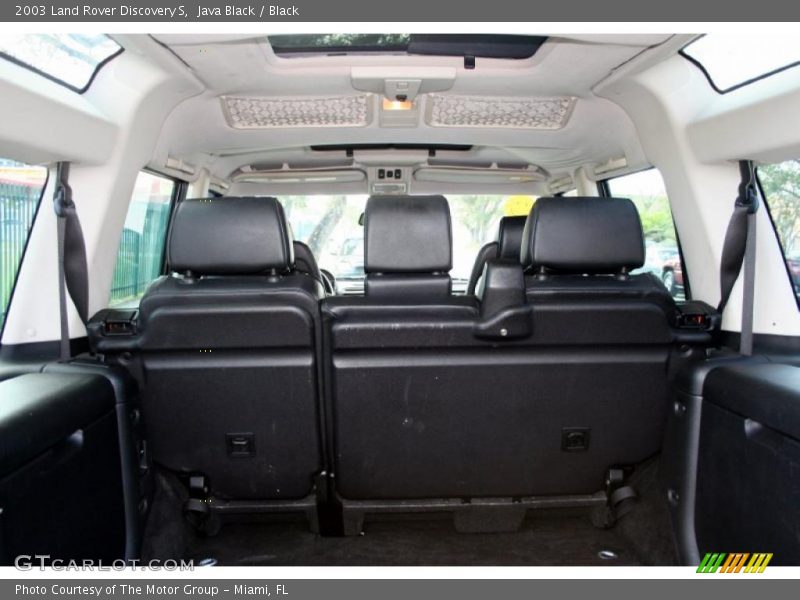 Java Black / Black 2003 Land Rover Discovery S