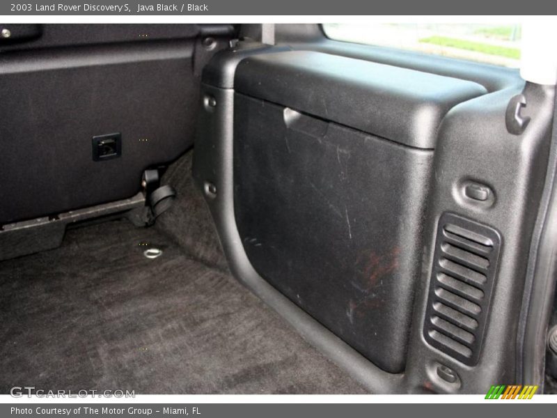 Java Black / Black 2003 Land Rover Discovery S