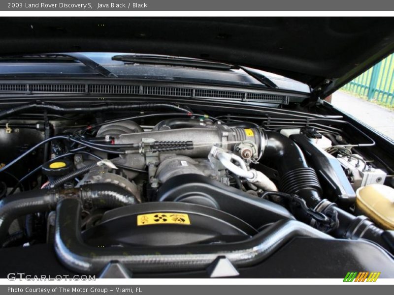 Java Black / Black 2003 Land Rover Discovery S