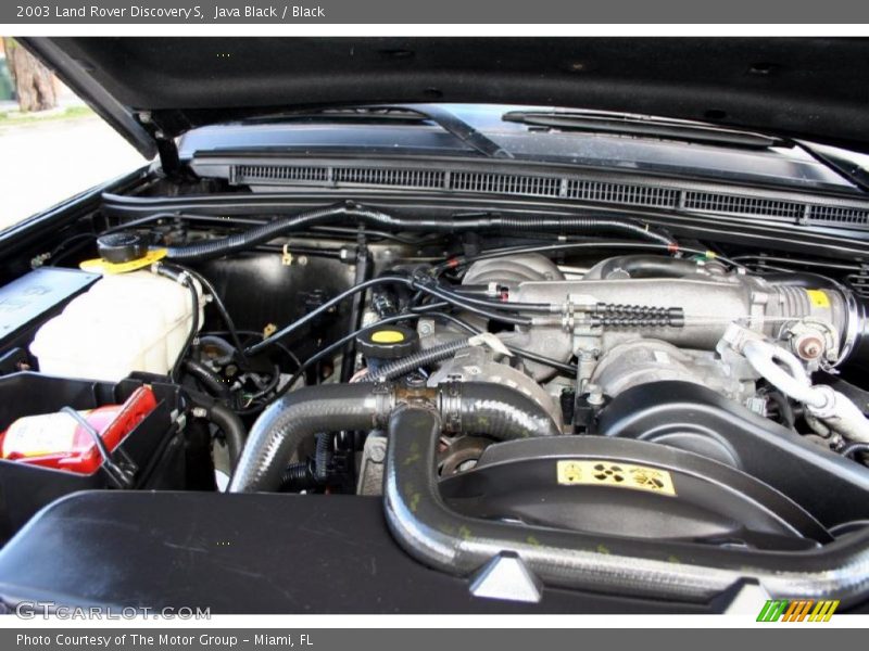 Java Black / Black 2003 Land Rover Discovery S