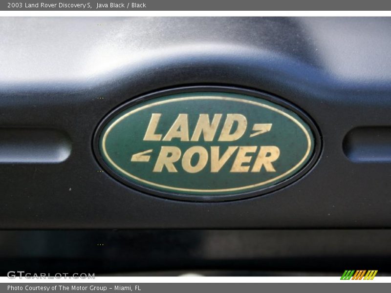 Java Black / Black 2003 Land Rover Discovery S
