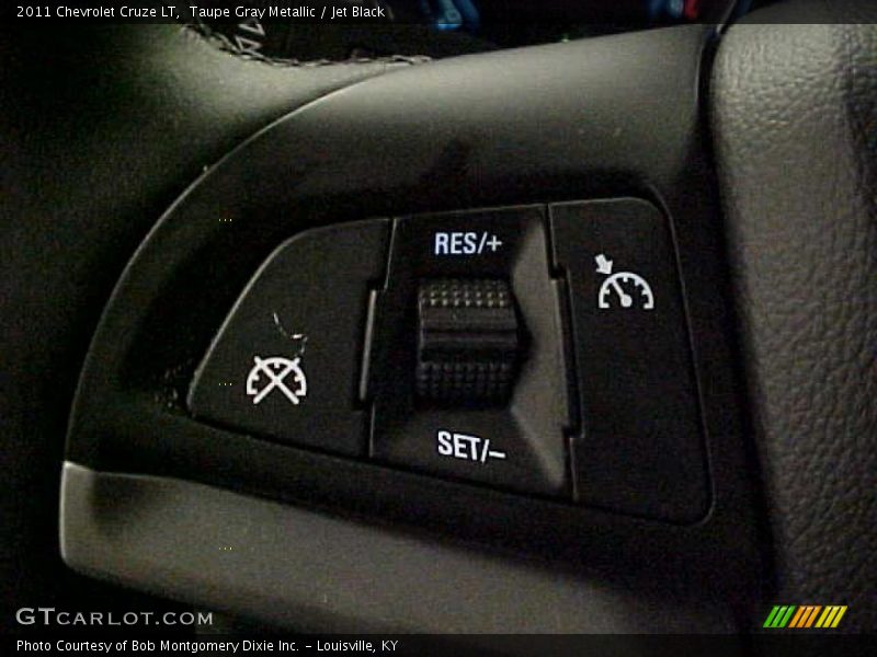 Taupe Gray Metallic / Jet Black 2011 Chevrolet Cruze LT