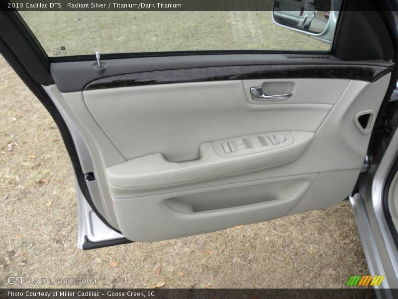 Radiant Silver / Titanium/Dark Titanium 2010 Cadillac DTS