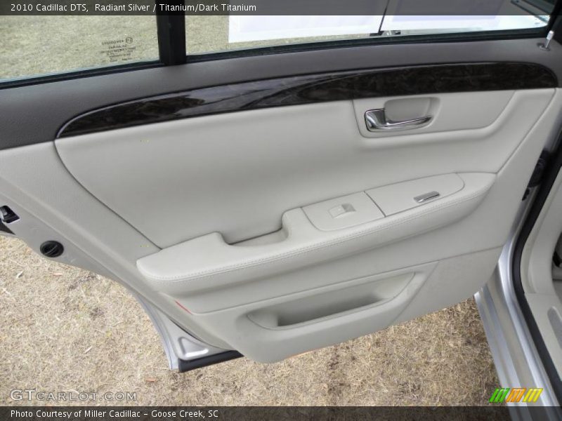Radiant Silver / Titanium/Dark Titanium 2010 Cadillac DTS