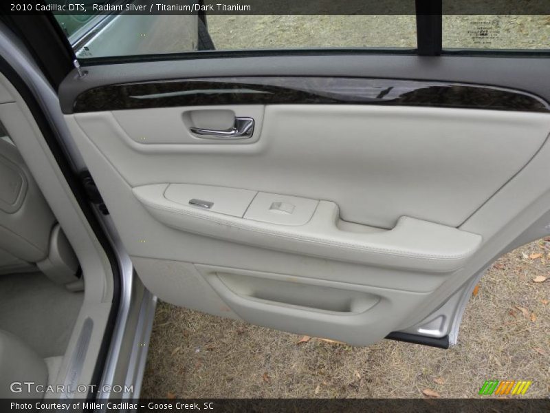 Radiant Silver / Titanium/Dark Titanium 2010 Cadillac DTS