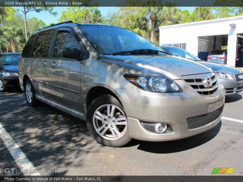 Bronze Metal / Beige 2006 Mazda MPV LX