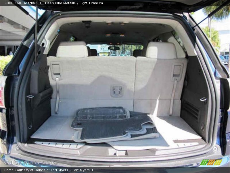 Deep Blue Metallic / Light Titanium 2008 GMC Acadia SLT