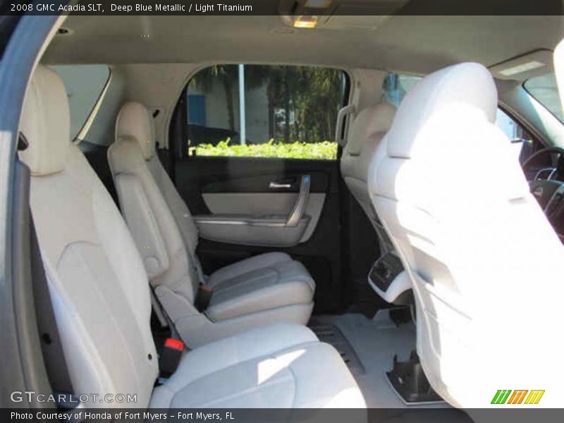 Deep Blue Metallic / Light Titanium 2008 GMC Acadia SLT