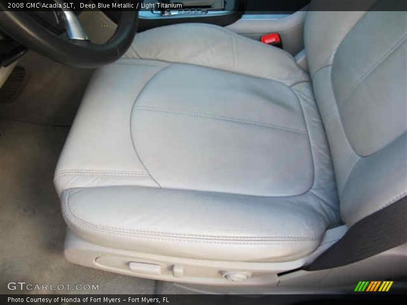 Deep Blue Metallic / Light Titanium 2008 GMC Acadia SLT