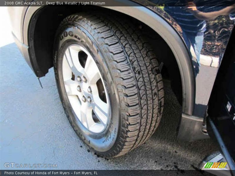 Deep Blue Metallic / Light Titanium 2008 GMC Acadia SLT