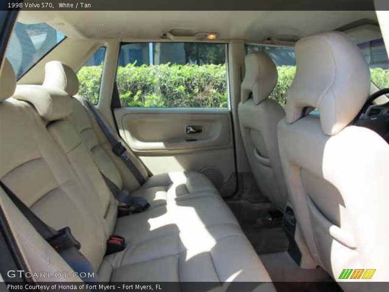 White / Tan 1998 Volvo S70