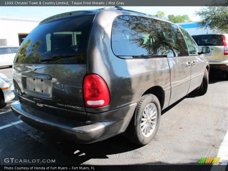 Taupe Frost Metallic / Mist Gray 1999 Chrysler Town & Country Limited