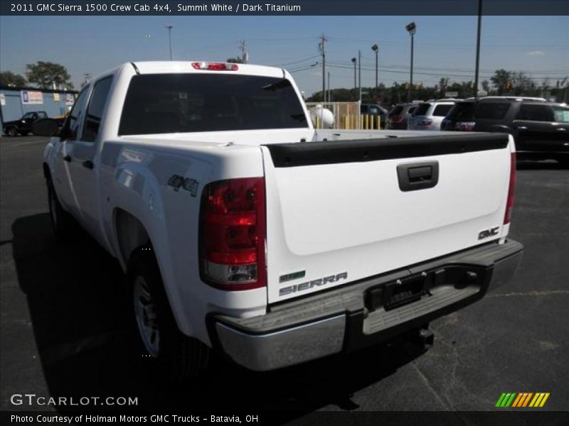 Summit White / Dark Titanium 2011 GMC Sierra 1500 Crew Cab 4x4