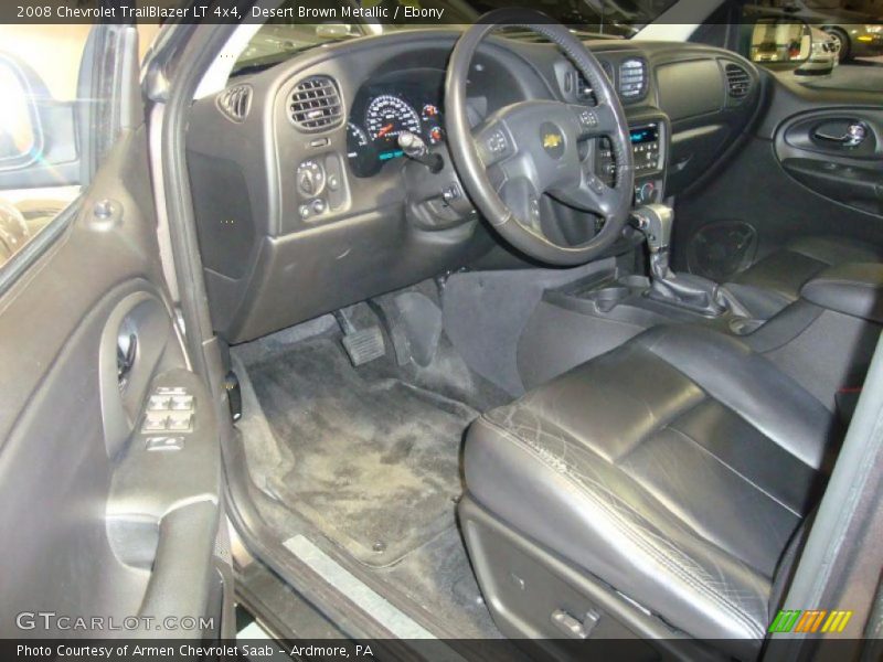 Desert Brown Metallic / Ebony 2008 Chevrolet TrailBlazer LT 4x4