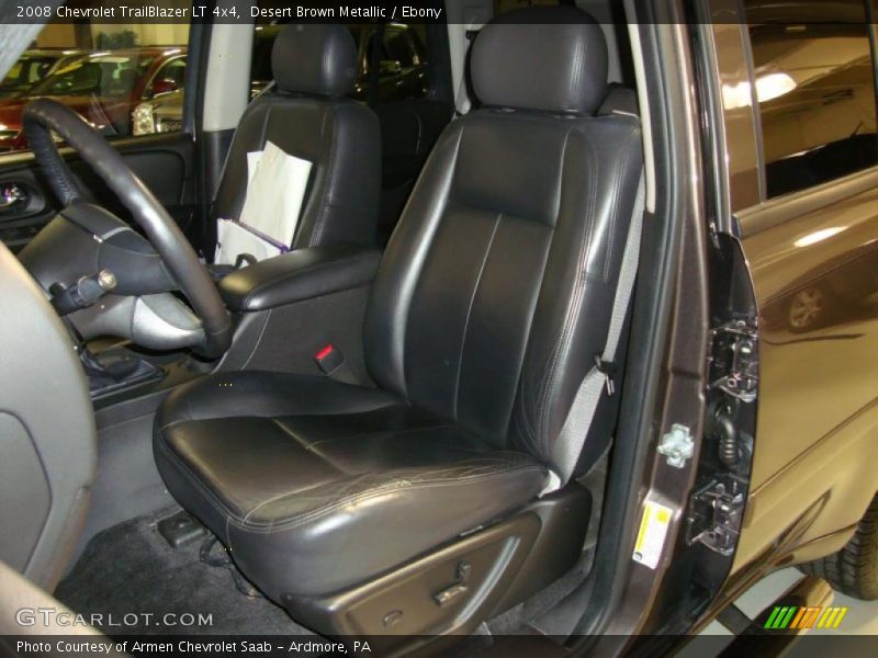Desert Brown Metallic / Ebony 2008 Chevrolet TrailBlazer LT 4x4