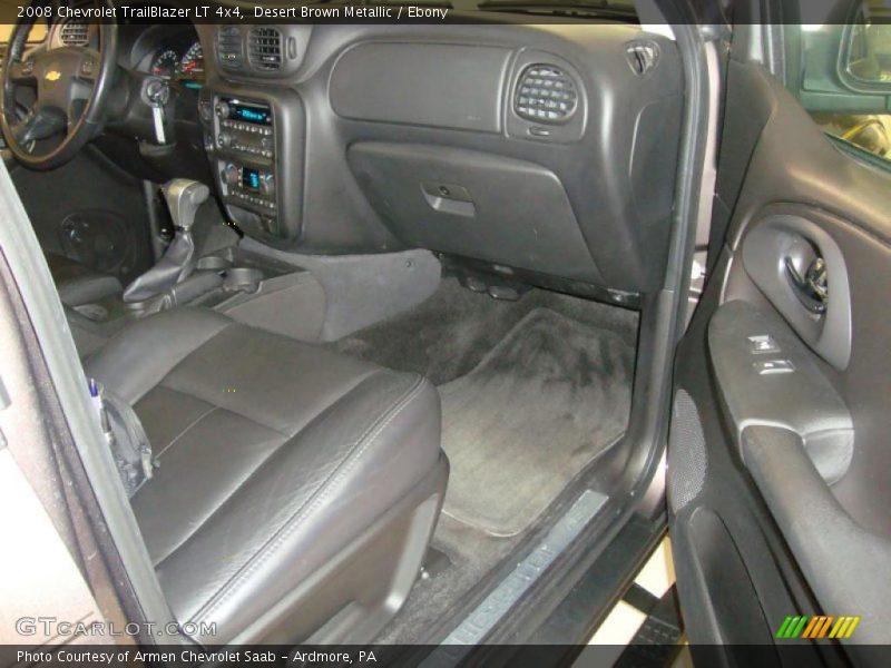 Desert Brown Metallic / Ebony 2008 Chevrolet TrailBlazer LT 4x4