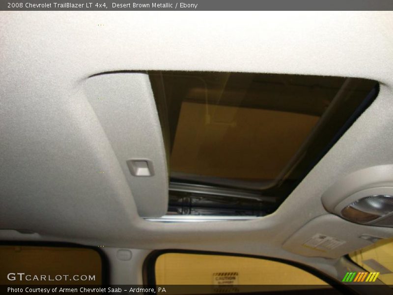 Desert Brown Metallic / Ebony 2008 Chevrolet TrailBlazer LT 4x4