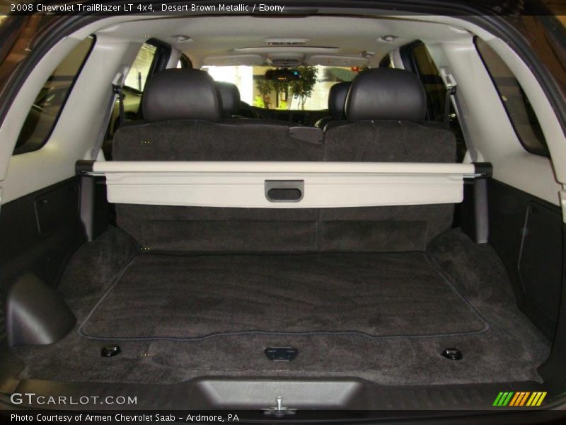 Desert Brown Metallic / Ebony 2008 Chevrolet TrailBlazer LT 4x4