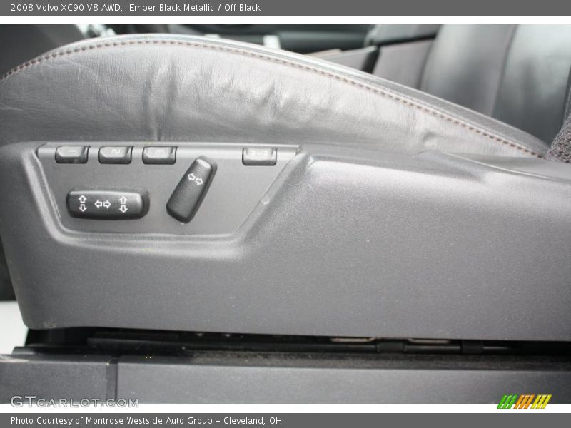 Ember Black Metallic / Off Black 2008 Volvo XC90 V8 AWD