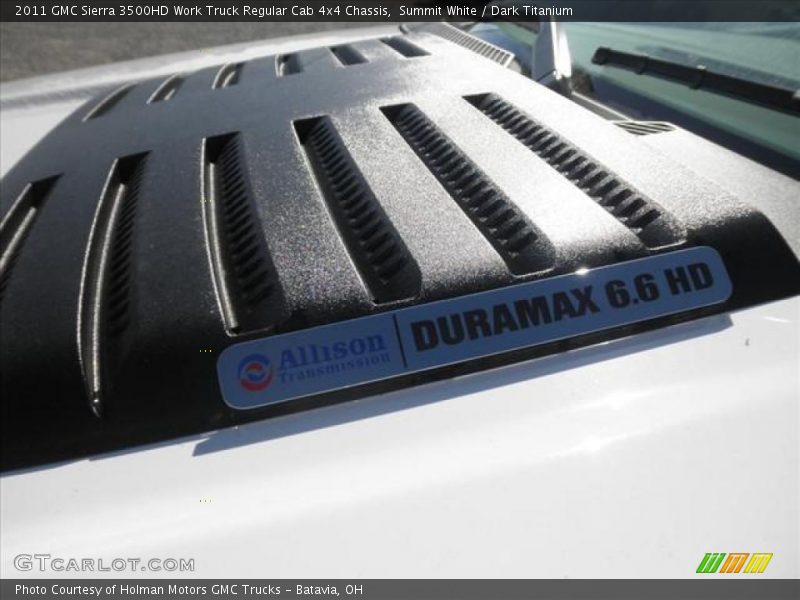  2011 Sierra 3500HD Work Truck Regular Cab 4x4 Chassis Logo