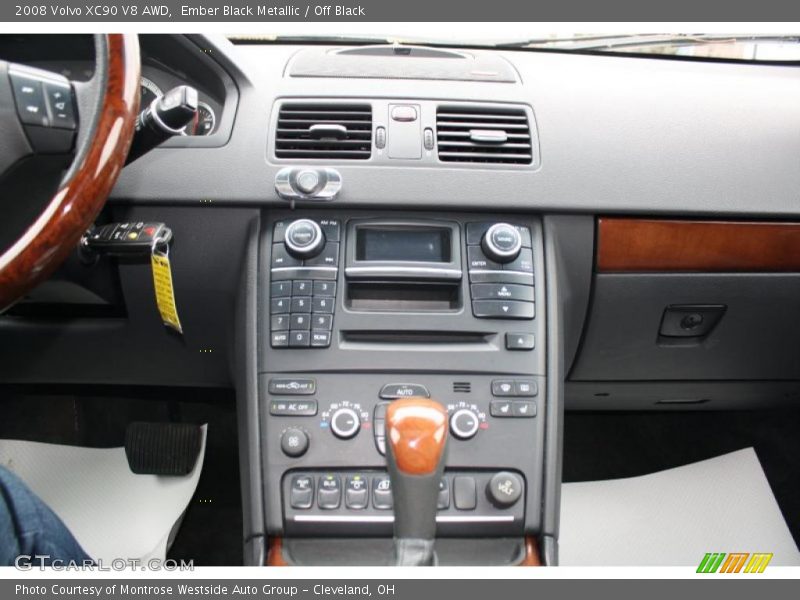 Ember Black Metallic / Off Black 2008 Volvo XC90 V8 AWD