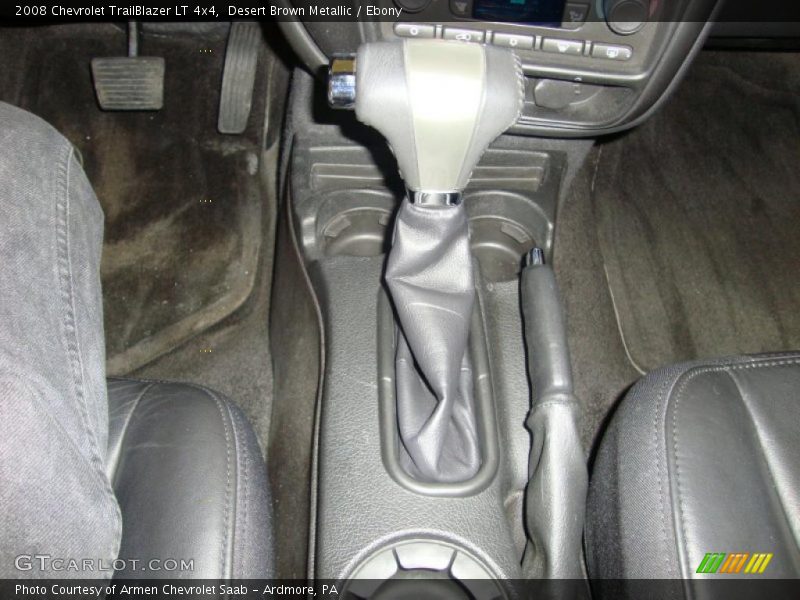 Desert Brown Metallic / Ebony 2008 Chevrolet TrailBlazer LT 4x4