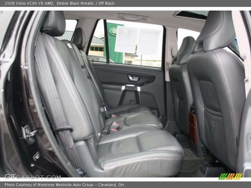 Ember Black Metallic / Off Black 2008 Volvo XC90 V8 AWD