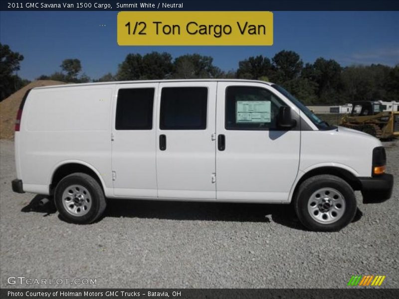 Summit White / Neutral 2011 GMC Savana Van 1500 Cargo