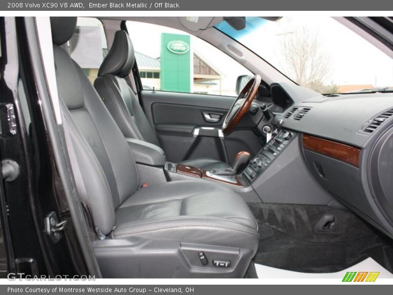 Ember Black Metallic / Off Black 2008 Volvo XC90 V8 AWD