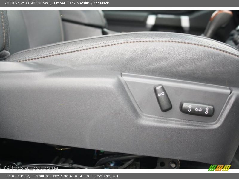 Ember Black Metallic / Off Black 2008 Volvo XC90 V8 AWD
