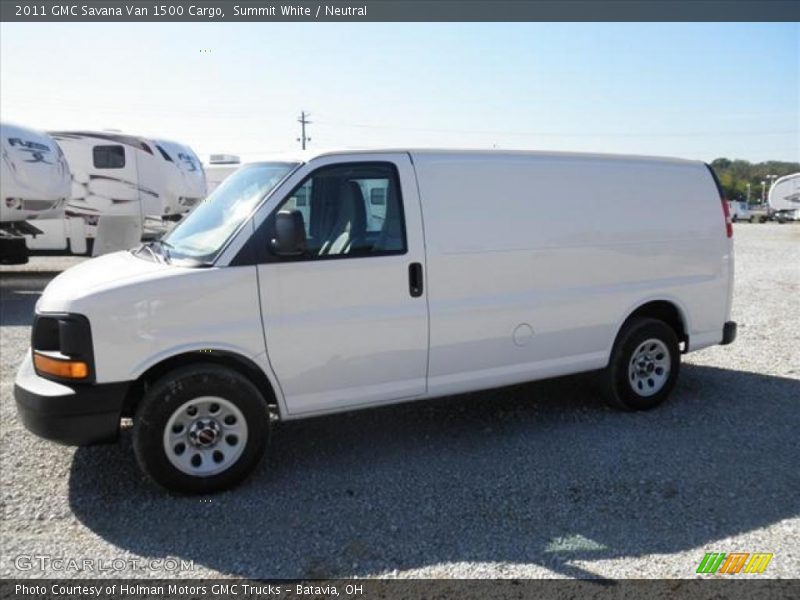 Summit White / Neutral 2011 GMC Savana Van 1500 Cargo