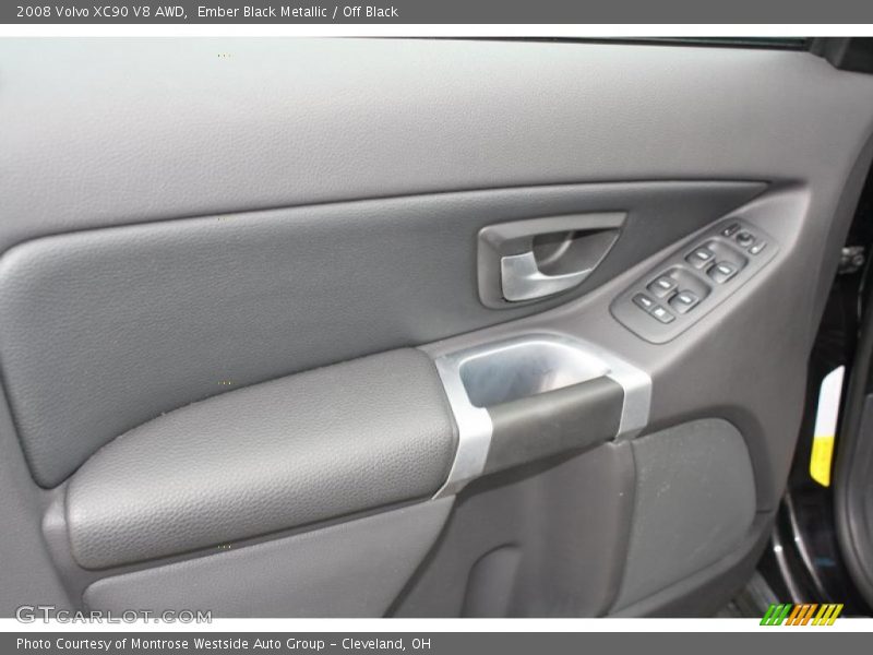 Ember Black Metallic / Off Black 2008 Volvo XC90 V8 AWD