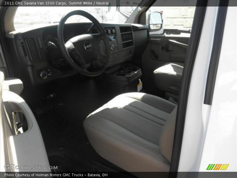 Summit White / Neutral 2011 GMC Savana Van 1500 Cargo