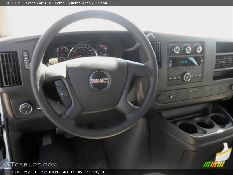 Summit White / Neutral 2011 GMC Savana Van 1500 Cargo