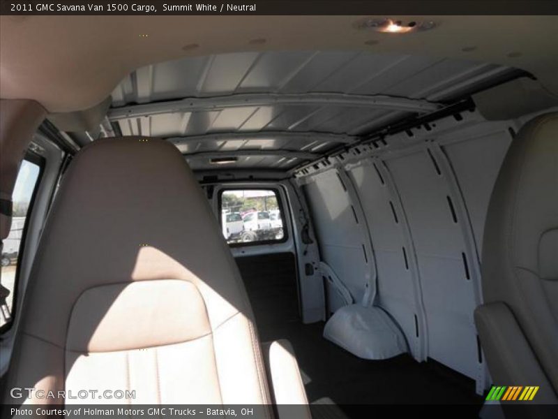 Summit White / Neutral 2011 GMC Savana Van 1500 Cargo