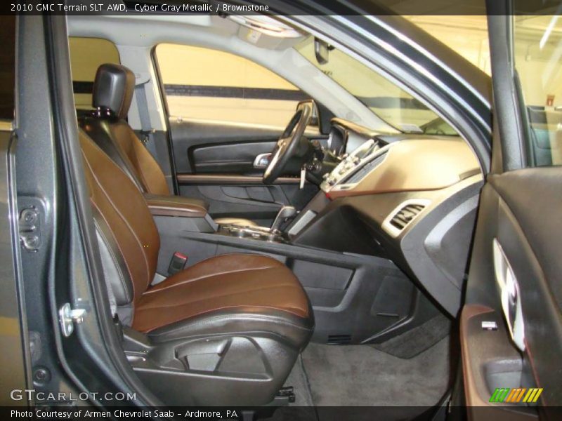  2010 Terrain SLT AWD Brownstone Interior