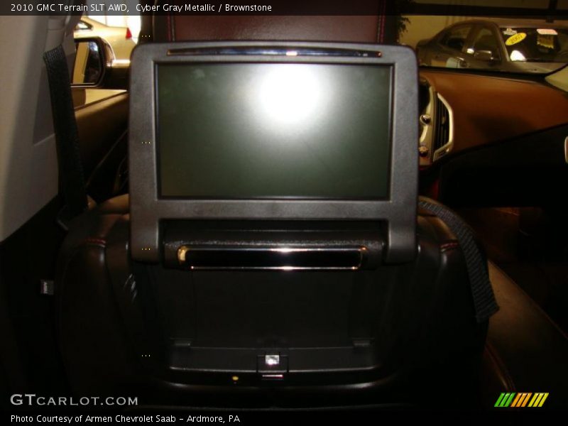 Cyber Gray Metallic / Brownstone 2010 GMC Terrain SLT AWD