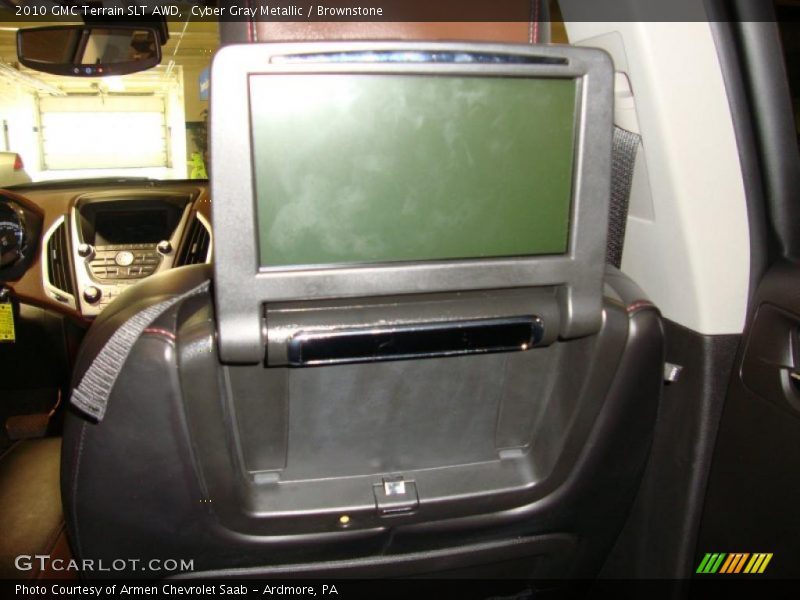 Cyber Gray Metallic / Brownstone 2010 GMC Terrain SLT AWD