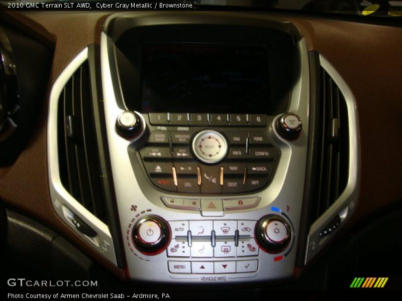 Controls of 2010 Terrain SLT AWD