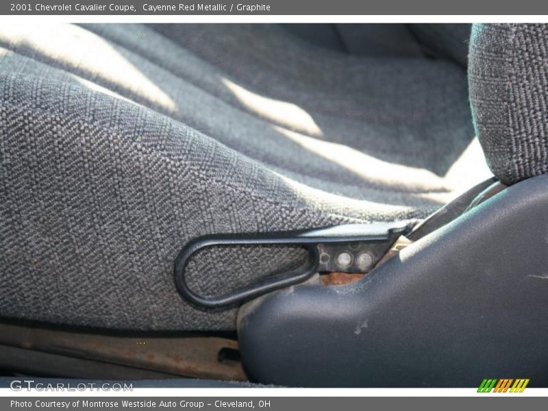 Cayenne Red Metallic / Graphite 2001 Chevrolet Cavalier Coupe