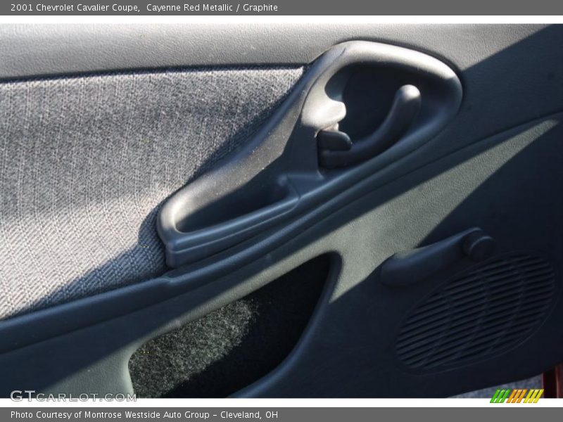 Cayenne Red Metallic / Graphite 2001 Chevrolet Cavalier Coupe