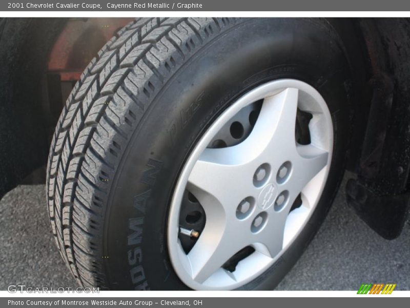 Cayenne Red Metallic / Graphite 2001 Chevrolet Cavalier Coupe
