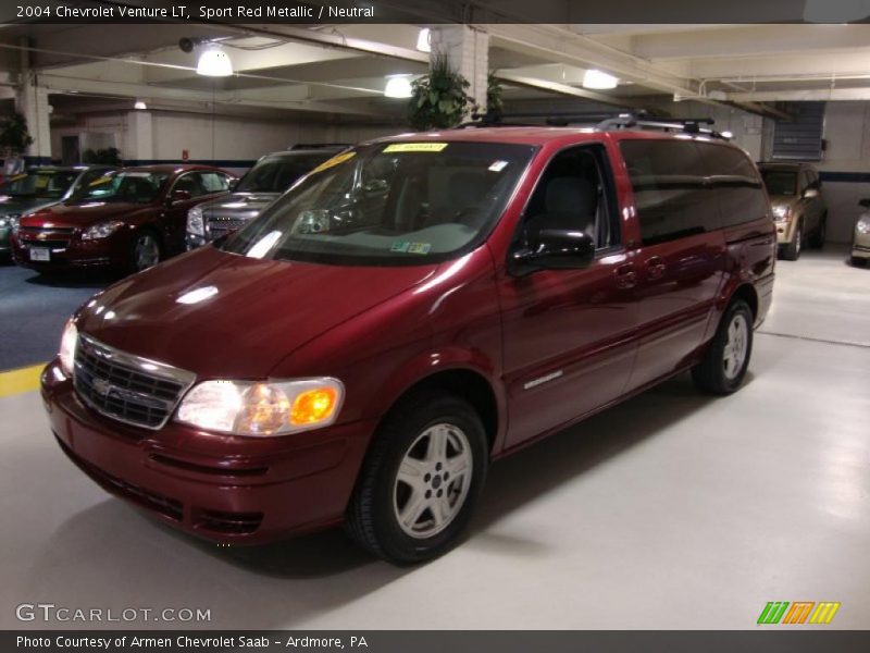 Sport Red Metallic / Neutral 2004 Chevrolet Venture LT