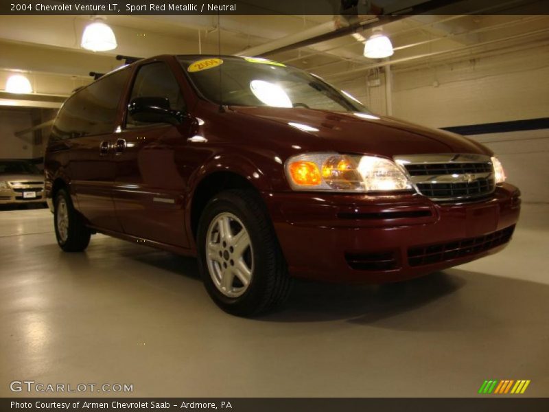Sport Red Metallic / Neutral 2004 Chevrolet Venture LT