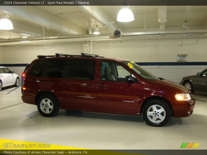 Sport Red Metallic / Neutral 2004 Chevrolet Venture LT
