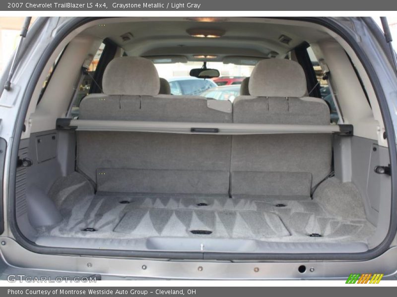 Graystone Metallic / Light Gray 2007 Chevrolet TrailBlazer LS 4x4