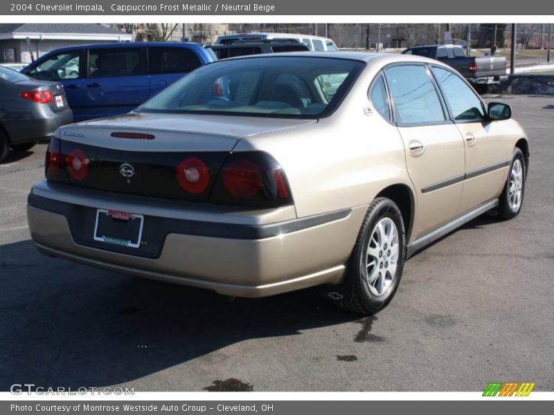 Cappuccino Frost Metallic / Neutral Beige 2004 Chevrolet Impala