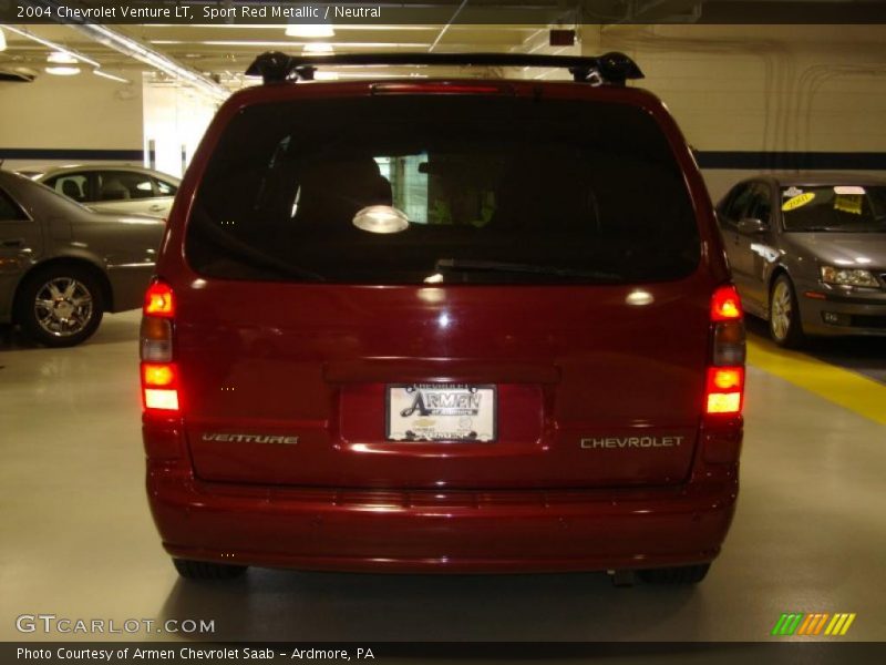 Sport Red Metallic / Neutral 2004 Chevrolet Venture LT